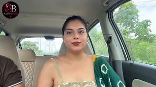 Risky Doggystyle Handjob in Car Outdoors – Hot Hindi Audio Sex