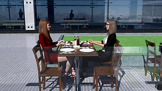 Moving Down: submissive house husband is doing all the homework while his wife is chilling ep.48