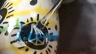 Close up MILF GILF Anal Solo Play DP Ending