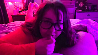 Sloppy Blowjob, Foot Job and Fucking? Jinkies!