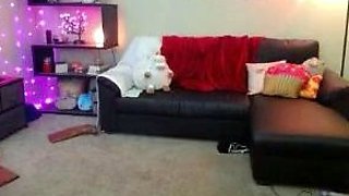 Close up teen foot worship