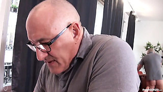 Step Dad Fucks Her For Pocket Money - Hairy Anal & Cumshot POV