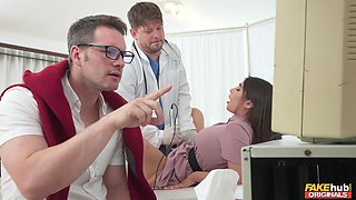 couples visit to doctor ends up in wife getting fucked