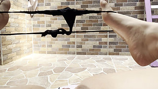 Beautiful Stepsister Likes to Play with Her Clitoris Before Going to College