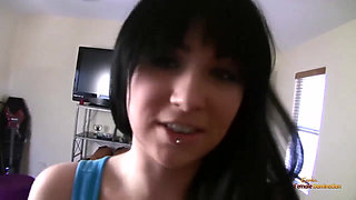 Big Fat Cock Spreading Her Round Butt Cheeks