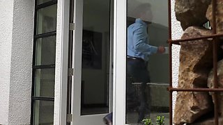 Slim Brunette Bubble-assed Babysitter Brooklyn Gray Pleasures her Boss With Hot Sex To Keep her Job