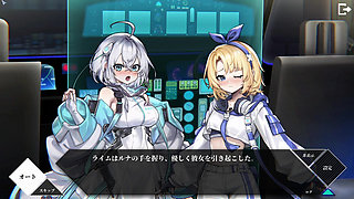 The two girls can't stand their abilities and seek each other