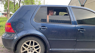 Backseat Tease: Jumping for Your Pleasure