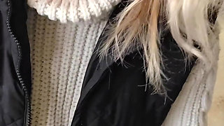 Big Squirt in an Abandoned House