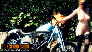 Amelia de luxe - bikes and babes tv sexy videos