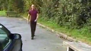 Asian Amateur Couple's Outdoor Fun