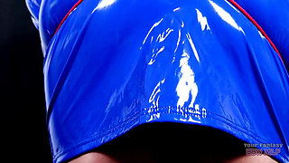 Kinky Pvc Dress Big Tits and Rope (mature MILF Swinger Big Ass Big Tits BBW Plump Amateur Homemade Jiggle Self Tied)