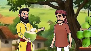 Hot Hindi Cartoon Sex - Raju Coconut Paniwala & Poonam Fuck in Forest Part 2