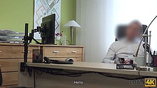 LOAN4K. Smart girl pays with sex for credit for her new business