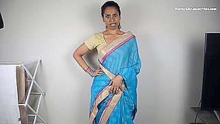 Horny Lily - South Indian Step Mother Lets Her Son Jerk Off To Her