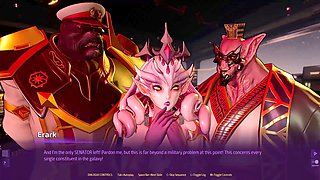 Latest uncensored 3D hentai update featuring aliens and monster action