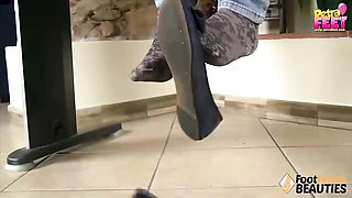 Loved one's brunette smut by Foot Fetish Beauties