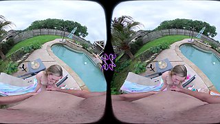 Kori stunning skinny amateur blonde girl outdoor posing