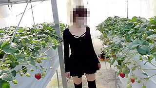 Mayu No.45: Strawberry Picking Exposure, Immediate Oral, Swallowing Specialization