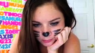 Cute blonde amateur webcam teen masturbating