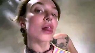 Miss_Elfie, russian camwhore in public and restroo