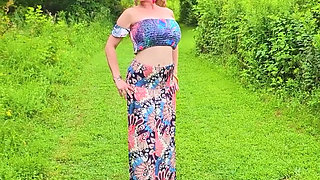 BIG MATURE MOMMY TITTY outdoor clips from my ONLYFAN Page released