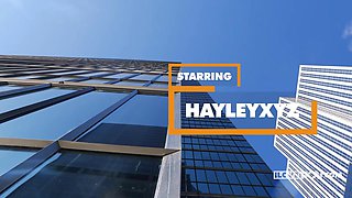 Passionate hayleyxyz enjoys sensual point of view with big ass