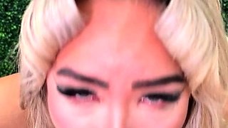 Hottie Luna Luxe Is Eager And Swallows A Huge Long Dick