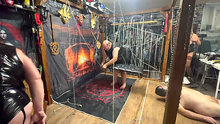 Part 7:- Lanista Bear Teaches Red Ruby The Art Of Professional Domination.