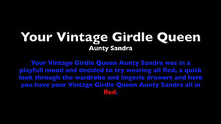 Aunty Sandra All in Red Vgq 75
