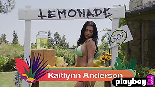 Edible huge funbags Kaitlynn Anderson loves passion posing for the Playboy