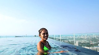 Anal fucking my big ass Thai girlfriend
