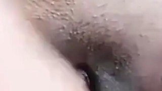 Sexy African French Girl Creamy Double Eggplant Penetration...