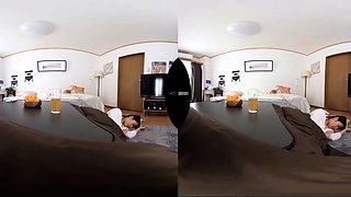 Cute Asian girl fingering on her webcam
