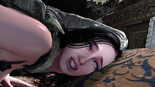 Yennefer Monster Ntr 0zman - Witcher Animation