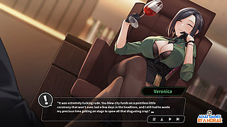 Sex, Secrets & Used Tech Gameplay Part 13 - Footjob with Mayor Veronica