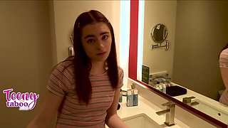 POV Stepfather Demands Pussy of His 18yo Slut