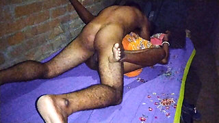 Hot Desi Wife Night Sex in Her Step Brather