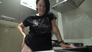 Perverted panty crook and sniffer!