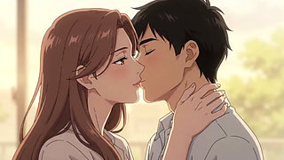 Young teacher Is Way Too Relaxed With Her Adult Student
