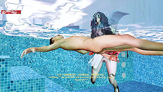 Bigboobs Bigtits Guardian of Virtual Desires - 3D Animation Hentai