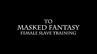 Female Slave Training Day 11/28 - Masturbating the Pussy by Following the Orders of the Master