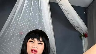 Solo webcam tranny masturbation