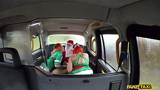 Filthy Santa And The Ho Ho Hoes in Fake Taxi