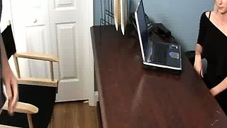 Amateur Blonde Blowjob CIM