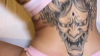 POV: Caught My Step-cousin in Lingerie and Couldn't Help Cumming in Her Mouth