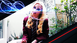 Hardcore Orgasm Denial and Bondage for Schoolgirl Victoria