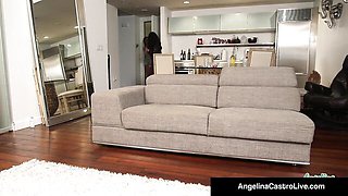Watch magnetic Angelina Castro and Roberta Gemma's xxx