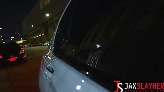 Sensuous Jax Slayher and Sidra Sage at interracial action