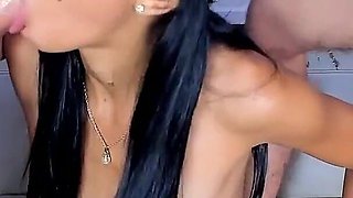 Hot Latina Receives the Hardest Face Fucking From Her College Friends